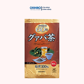 Trà lá ổi hỗ trợ giảm cân, đốt mỡ Orihiro 60 gói