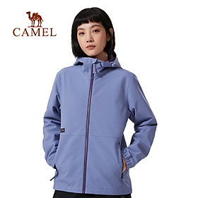 Áo khoác nữ CAMEL Mùa xuân và mùa thu áo khoác thể thao nữ chống gió chống nước ngoài trời quần áo áo khoác leo núi quần áo