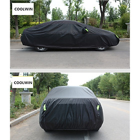 Explorer, Bạt phủ ô tô cho xe  Ford Explorer thương hiệu Macsim sử dụng trong nhà và ngoài trời chất liệu Polyester - màu đen