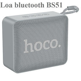 Loa không dây Bluetooth V5.1 cho điện thoại laptop hỗ trợ TWS hoco BS51 _ Hàng chính hãng