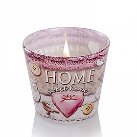 Ly nến thơm Bartek Candles BAT4820 Home Sweet Home 115g (Hương cam rừng)