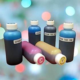 Mua Bộ 6 lọ mực100ml dùng cho máy in phun màu Epson T50/T60/ L130/ L805/ 1390/1430/ 1800