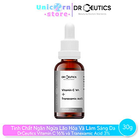 Serum Vitamin C 16% + Tranexamic Acid 3% DrCeutics Ngăn Ngừa Lão Hóa Và Làm Sáng Da