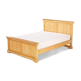 Giường đơn Victoria gỗ sồi