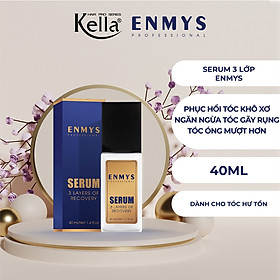 Serum phục hồi tóc hư tổn 3 lớp Enmys Layer of Recovery (Chai 40ml)