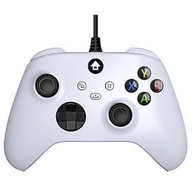 Gamepad Tay cầm chơi game XOne-X cho máy tính, laptop, máy tính bảng , máy game XOne - Trắng