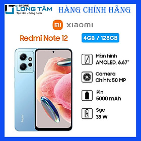 Redmi Note 12 Cấu Hình Khủng- hàng chính hãng- Giá rẻ