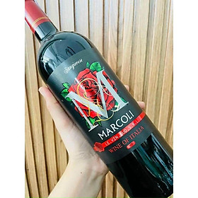Mua Rượu vang Ý Marcoli hoa hồng