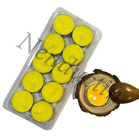 Mua 10 Viên nến 100% bơ cao cấp không khói không mùi an toàn cho người sử dụng