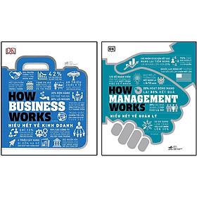 Hình ảnh sách Combo 2 Cuốn: How Business Works - Hiểu Hết Về Kinh Doanh + How Management Works - Hiểu Hết Về Quản Lý