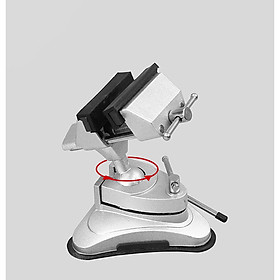 Mua Ê tô xoay 360° hít bàn kẹp phẳng độ mở 70mm