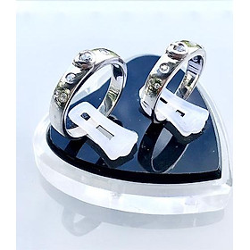 Nhẫn Đôi Bạc ND1074 Mini