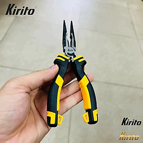 Bộ kềm công nghiệp cao cấp thương hiệu Kirito nhật hỗ trợ 30% lực cắt, có ép cos, màu sắc Vàng Đen