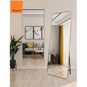 Mua GƯƠNG SOI TOÀN THÂN VIỀN KIM LOẠI BO GÓC CÓ CHÂN GSTT238N