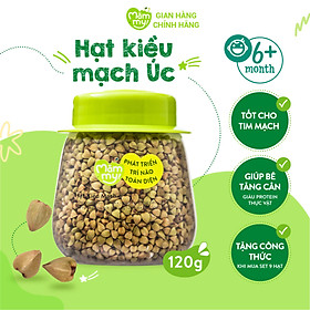 Hạt Kiều Mạch Hữu Cơ Mămmy Loại 1 - Dẻo mịn sánh cho bé ăn dặm hũ 130g