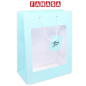 Túi Đựng Quà Trơn - 35 x 26 x 12 cm - Màu Xanh Ngọc