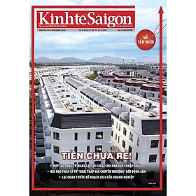 Hình ảnh sách Tạp chí Kinh tế Sài gòn kỳ số 8-2024