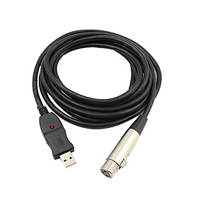 USB Microphone Cable MIC Link Cord  Audio Adapter Connector Cable