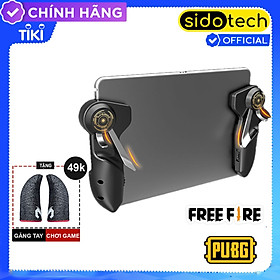 Mua Tay cầm chơi game cho iPad / Tablet SIDOTECH AKPAD-D Autotap nút bắn chơi PUBG / FreeFire / ROS FPS thao tác 6 ngón tốc độ cao thiết kế khe sạc không vướng màn hình thế hệ mới cho máy tính bảng - Hàng chính hãng