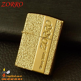 Mua Bật Lửa ZORRO Xăng Đá Z8267 ULTIMATE Mạ Vàng Cao Cấp Full Box