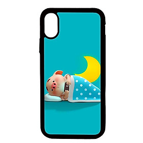 Ốp lưng cho iPhone X heo 7 - Hàng chính hãng