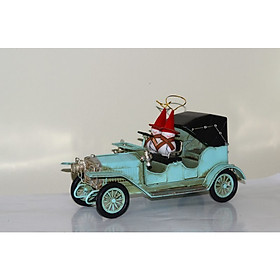 Mô hình xe hơi cổ Châu Âu kim loại trưng bày/ Vintage Metal Car Handmade Decoration (1810D-1143)