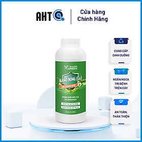 NANO ĐỒNG (Cu) PHÂN BÓN NANO XGREEN NÔNG NGHIỆP 1L HẠN CHẾ NẤM, KHUẨN, BỆNH VÀNG LÁ, THỐI RỄ, CHỐNG GIÁ RÉT-AHT CORP