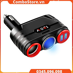 Mua Tẩu sạc siêu nhanh ô tô xe hơi – Tẩu sạc siêu nhanh  2 cổng usb