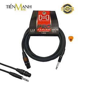 Mua Dây Cáp Micro Hosa Hát Karaoke Pro REAN XLR Canon Cái sang 6ly TS Mono Dài 3m  7.5m HMIC-010HZ  HMIC-025HZ Cable XLR3F to 1/4 in Hàng Chính Hãng - Kèm Móng Gẩy DreamMaker