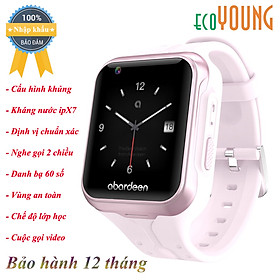 Mua Đồng hồ thông minh abardeen V7 4G IPX7 Màu Hồng Sakura - Hàng Nhập Khẩu