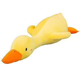 Thú nhồi bông vịt trầm cảm vàng dễ thương - Size từ 70cm đến 1m6 - Quà tặng gấu bông vịt vàng cute
