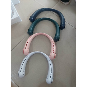 Mua Quạt Đeo Cổ Q15   Quạt Mini Đeo Cổ Tích Điện Không Cánh 3 Cấp Độ Gió Tiện Lợi  Thời Trang Kiểu Dáng Thể Thao  giải pháp cho cái nóng mùa hè