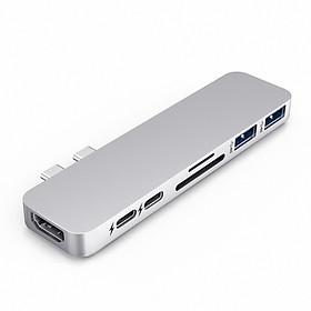 Mua CỔNG CHUYỂN HYPERDRIVE DUO 7-IN-2 USB-C HUB FOR MACBOOK PRO/AIR GN28B HÀNG CHÍNH HÃNG