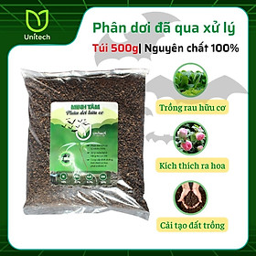 Mua Phân dơi hữu cơ Minh Tâm Túi 500G | Nguyên chất 100% | Sấy khô và chiếu tia cực tím