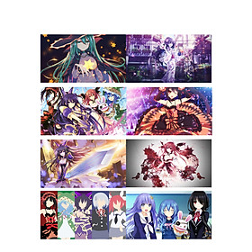 Poster 8 tấm A4 Date A Live game tranh treo album ảnh in hình đẹp (MẪU GIAO NGẪU NHIÊN)