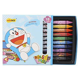 Bút Sáp màu Thiên Long Doraemon CR-C04/DO- 10 màu