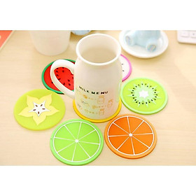 Mua Combo 5 Miếng Lót Ly Hình Trái Cây (GIAO NGẪU NHIÊN)