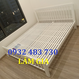 Mua Giường sắt khung vuông đơn giản giá tốt rộng 1m2