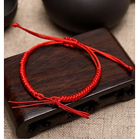 Vòng chỉ đỏ Tây Tạng may mắn