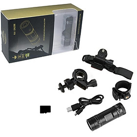 Camera thể thao 1080P Mini Sports DV Camera Xe đạp, Gun Camera Máy quay phim mini Máy ghi hình để leo núi Trượt tuyết Đi xe đạp Màu sắc: A