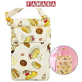 Túi Mini Cầm Tay Crayon Shin-Chan - Deli LB651 - Màu Vàng