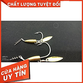 Lưỡi câu mồi mềm AR15 CHA GIÀ VLOGS Chất liệu thép ar và chì đồng chuyên câu lóc,chuốii,vượcc