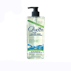Nước rửa chén hữu cơ Queen Hương Tự Nhiên 740ml/800ml