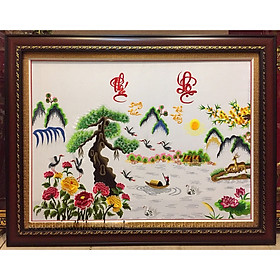 Mua Tranh thêu Phúc Lộc - F153