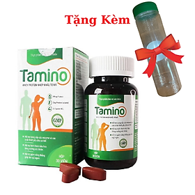 Hình ảnh Viên Uống Hỗ Trợ Tăng Cân TAMINO, Tặng Kèm Bình Uống Nước