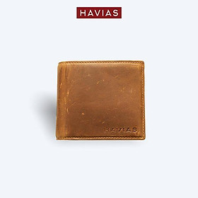 Ví Ngắn Enus Handcrafted Wallet HAVIAS_Nâu