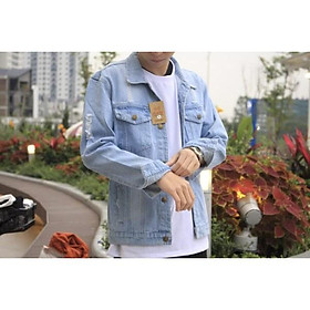 Áo khoác nam đẹp rách hàng đẹp hàng chuẩn shop-A3113 - Như hình
