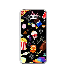 Ốp lưng dẻo cho điện thoại LG V30 - 0197 FOOD - Hàng Chính Hãng