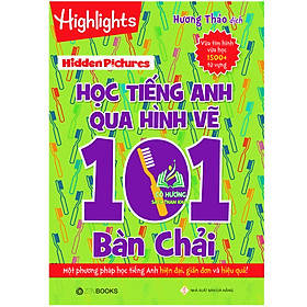 Sách - Hidden Pictures Học Tiếng Anh Qua Hình Vẽ 101 Bàn Chải