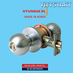 Mua Khóa tay nắm tròn Huyndae Hàn Quốc inox 304 - khóa cửa kho  khóa cửa toilet  thóa thông phòng